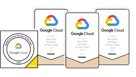 2017-2020 Google Cloud Awards