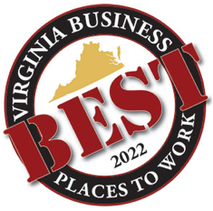 2022 Virginia Business Best Places to Work Award